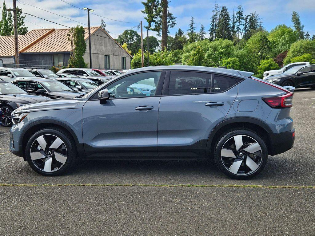 used 2023 Volvo C40 Recharge Pure Electric car, priced at $27,880