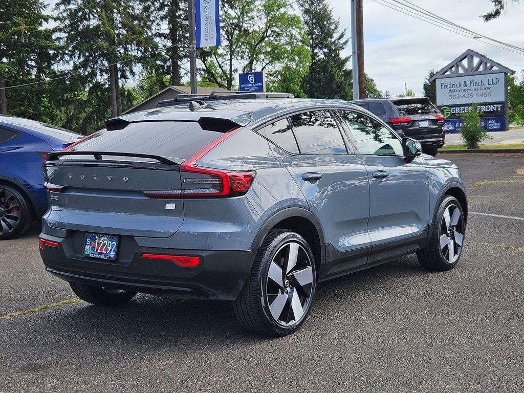 used 2023 Volvo C40 Recharge Pure Electric car, priced at $27,880