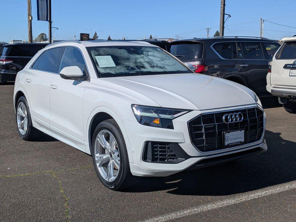 used 2022 Audi Q8 car, priced at $37,943