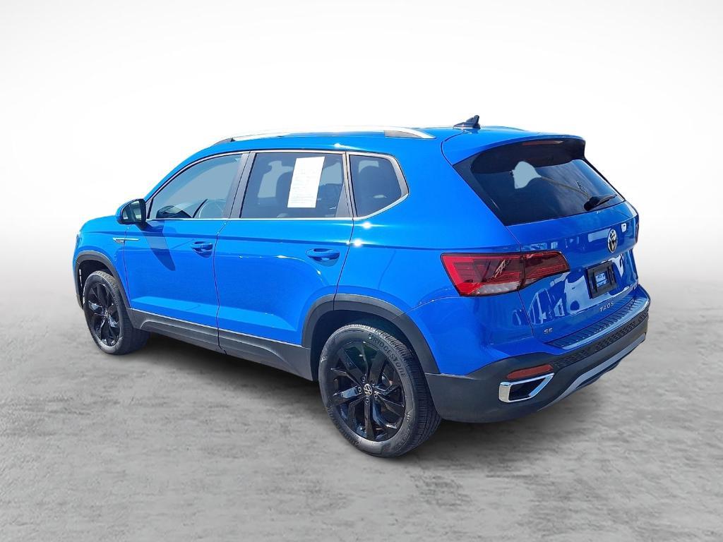 used 2023 Volkswagen Taos car, priced at $24,594