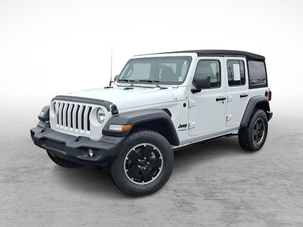 used 2022 Jeep Wrangler Unlimited car, priced at $33,595