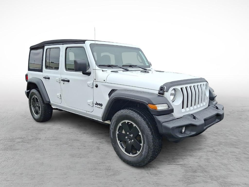used 2022 Jeep Wrangler Unlimited car, priced at $31,594