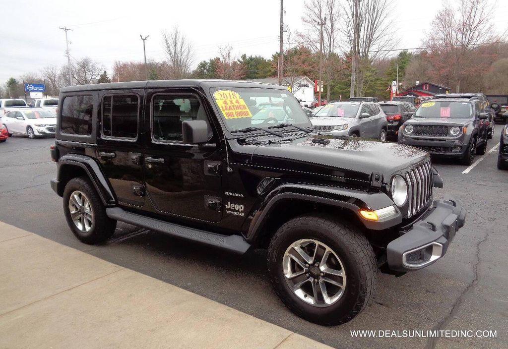 used 2018 Jeep Wrangler Unlimited car, priced at $19,988