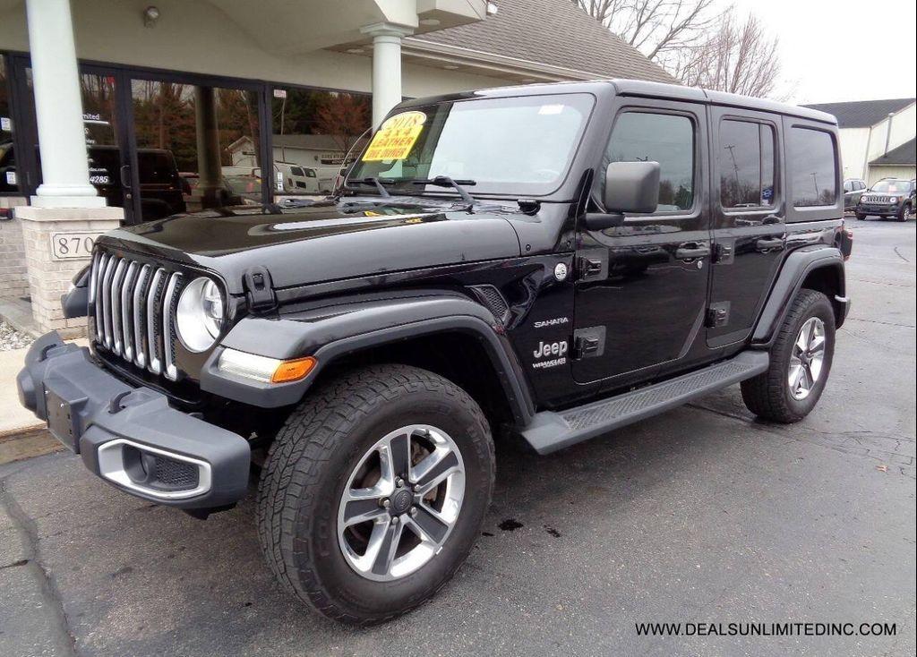 used 2018 Jeep Wrangler Unlimited car, priced at $19,988