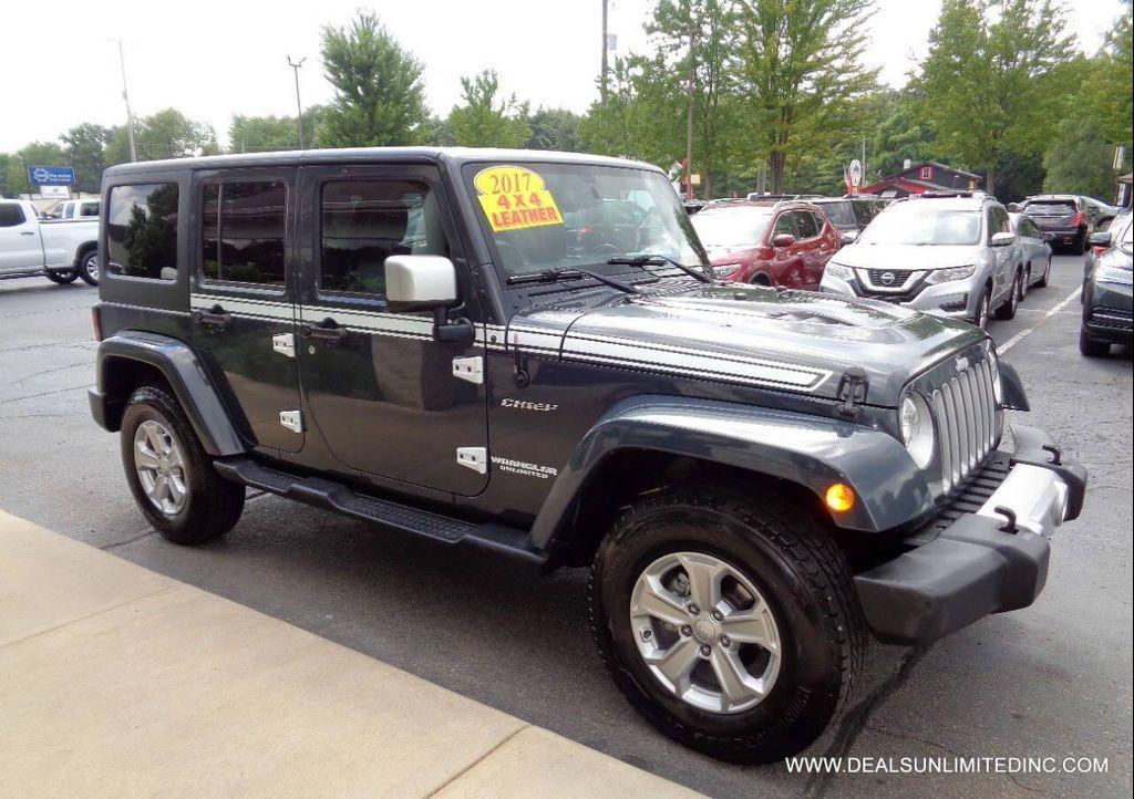 used 2017 Jeep Wrangler Unlimited car, priced at $19,988