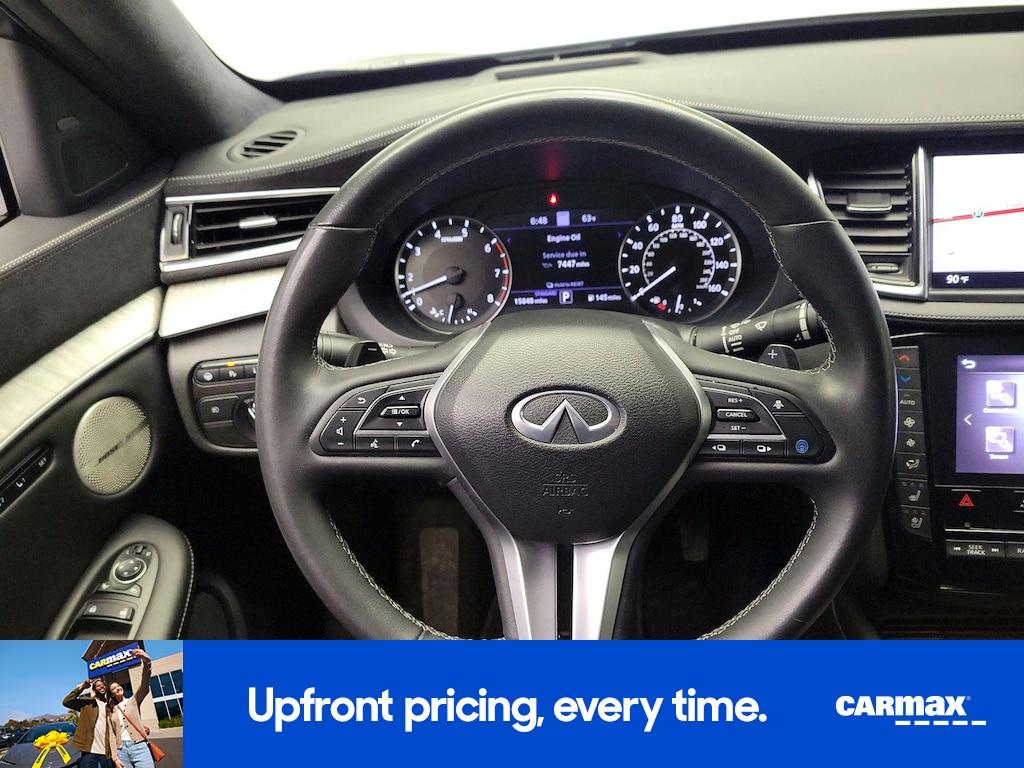 used 2022 INFINITI QX50 car, priced at $30,998