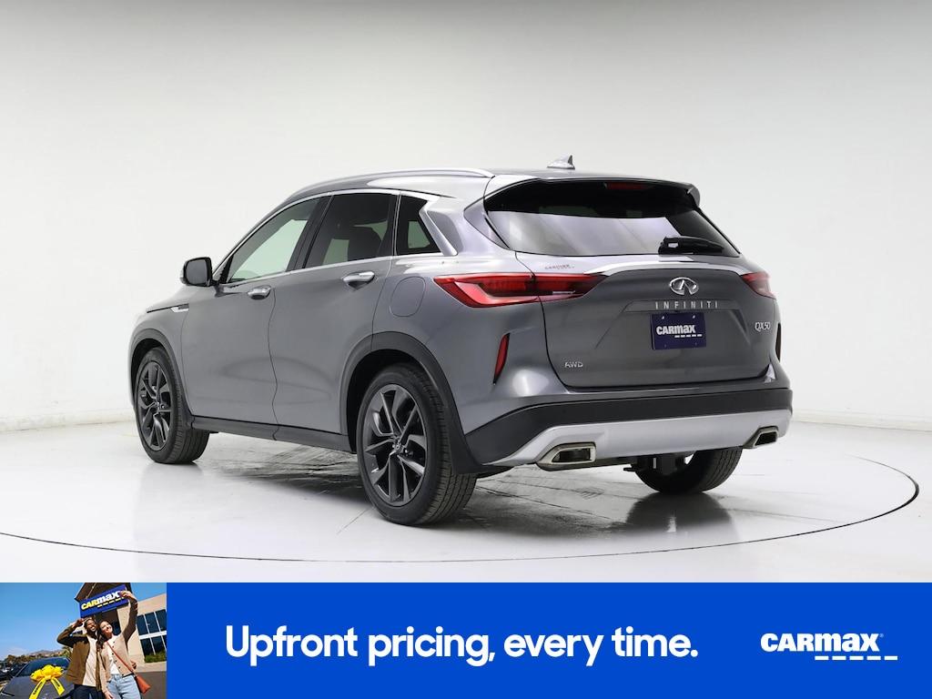 used 2022 INFINITI QX50 car, priced at $30,998