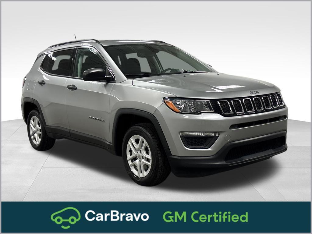 used 2021 Jeep Compass car, priced at $15,900