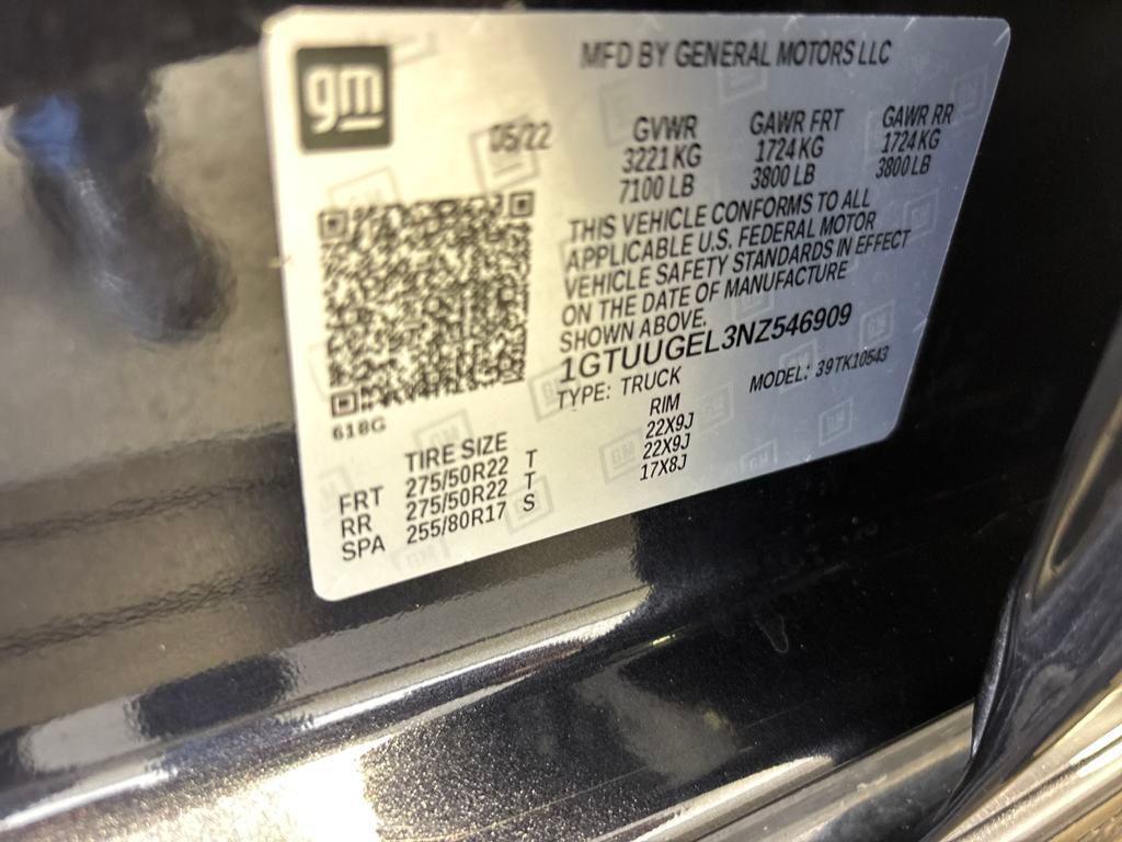 2022 Titanium Rush Metallic GMC Sierra 1500