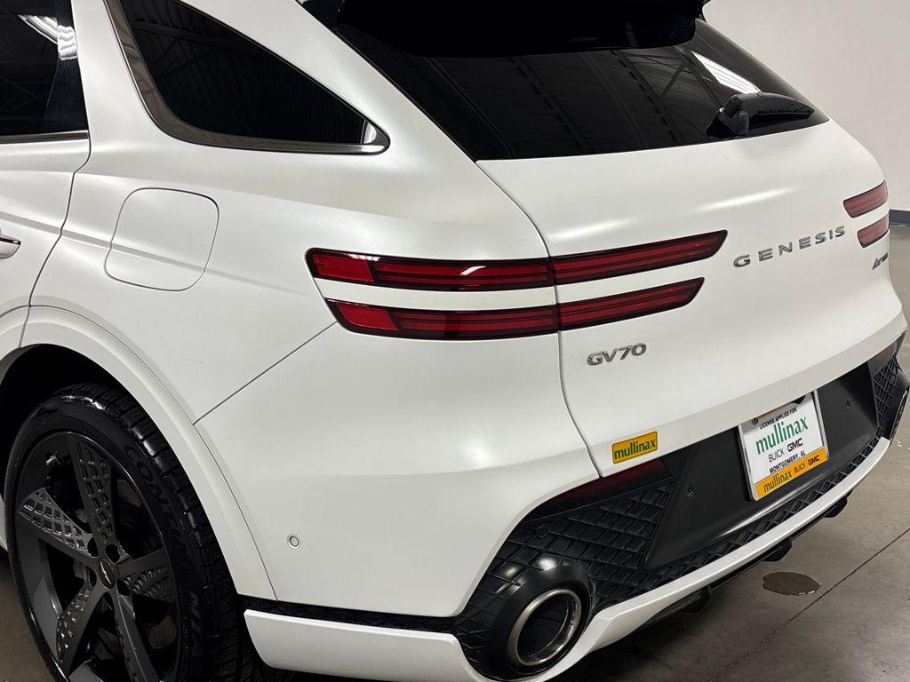 used 2022 Genesis GV70 car, priced at $35,500