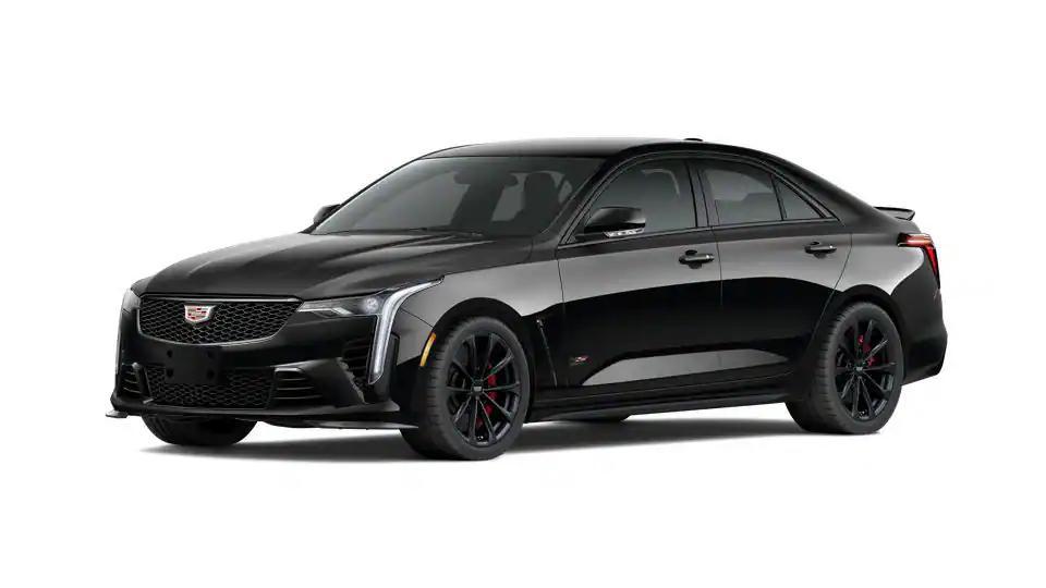 new 2026 Cadillac CT4-V car, priced at $75,809