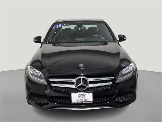 used 2018 Mercedes-Benz C-Class car, priced at $19,799