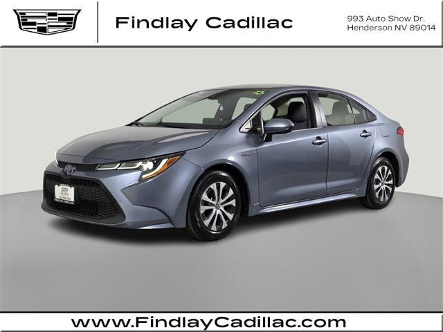 used 2021 Toyota Corolla Hybrid car, priced at $15,899