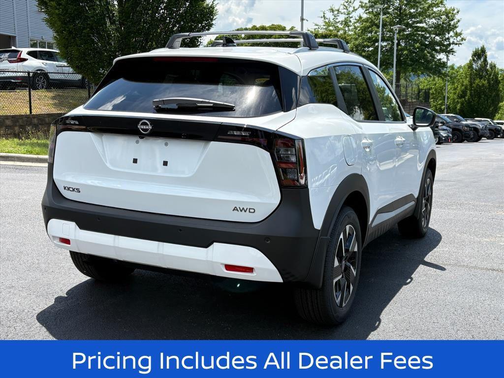 new 2026 Nissan Kicks car, priced at $26,677