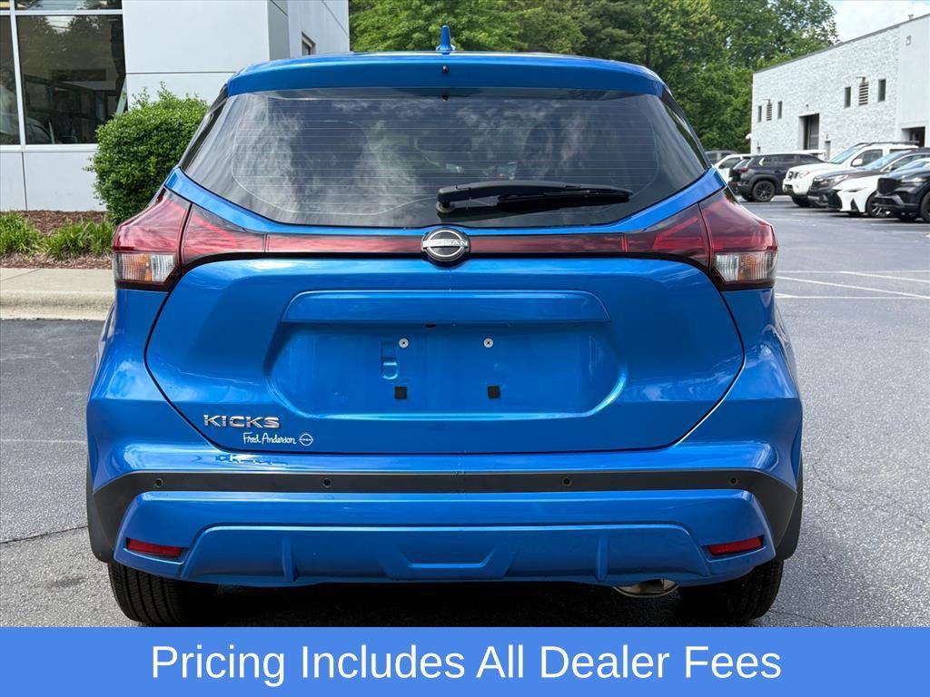 used 2025 Nissan Kicks car, priced at $18,428