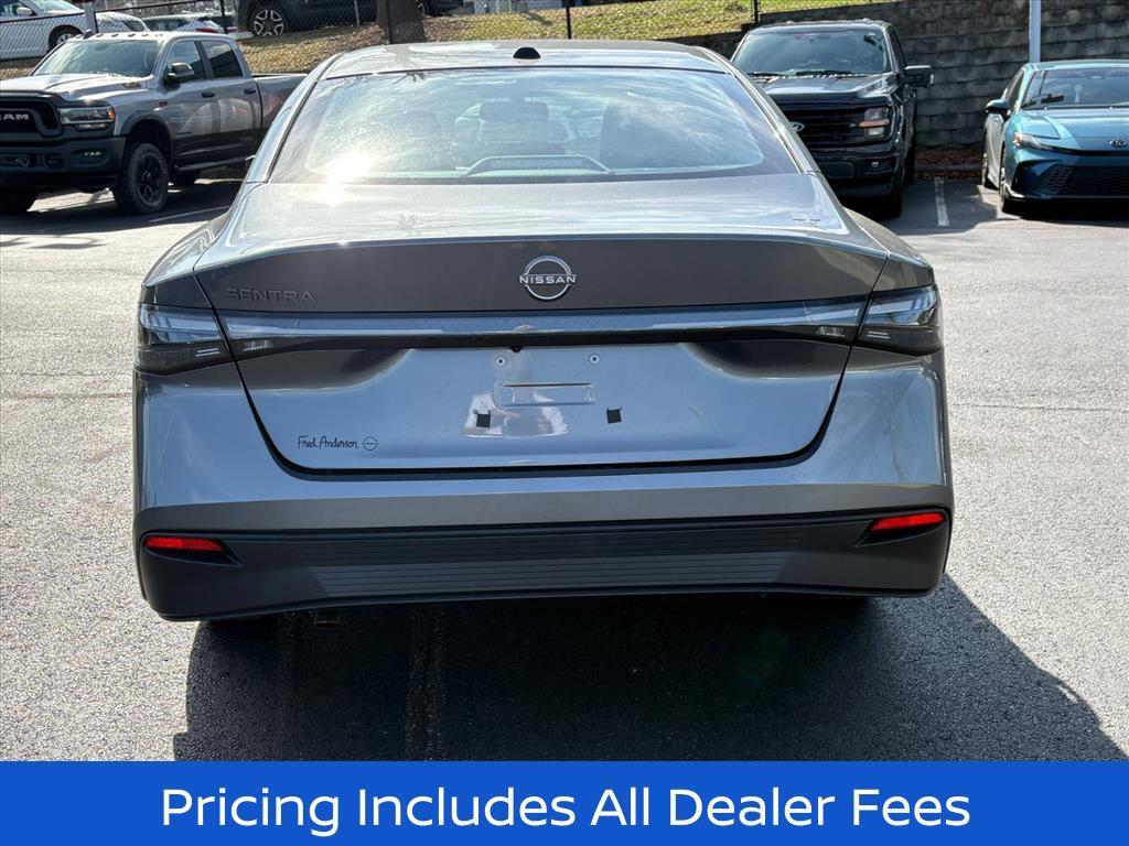 new 2026 Nissan Sentra car, priced at $24,648