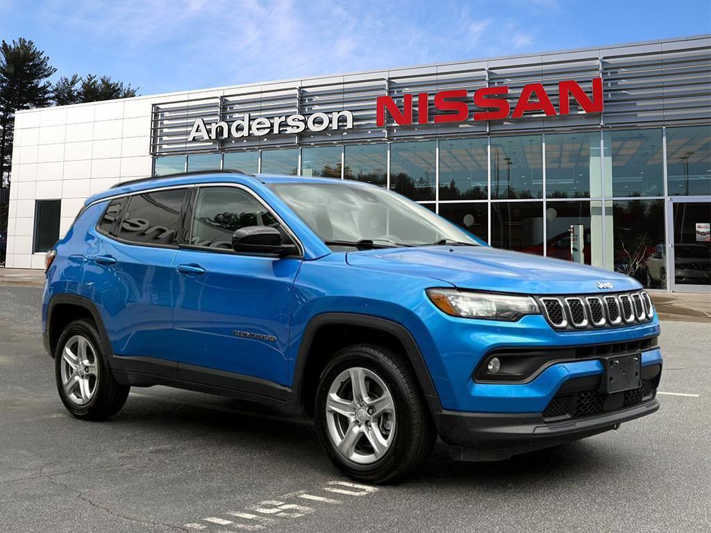 used 2024 Jeep Compass car, priced at $18,274
