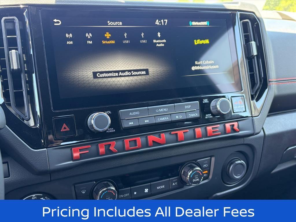 new 2026 Nissan Frontier car, priced at $40,340