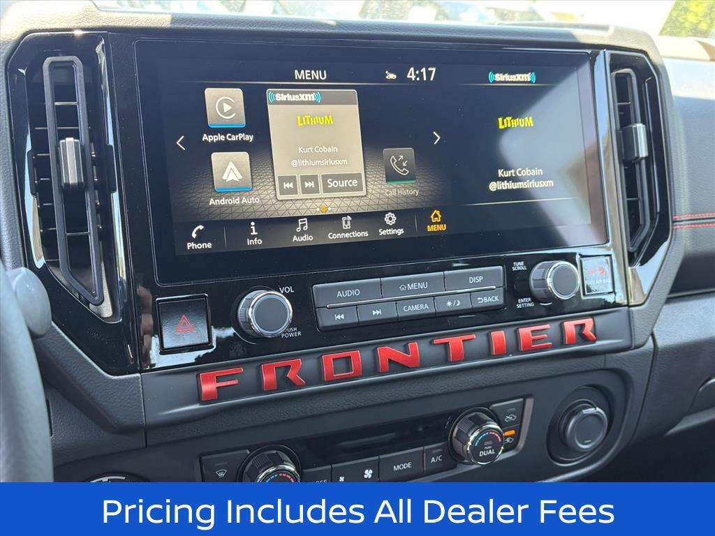 new 2026 Nissan Frontier car, priced at $40,340