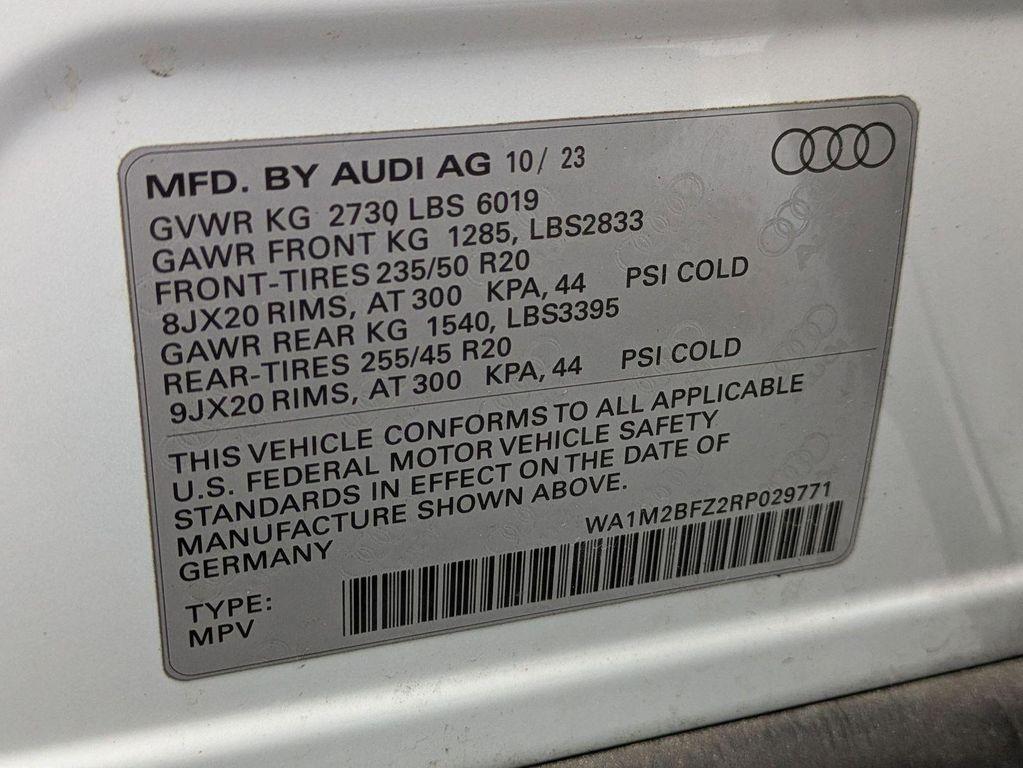 used 2024 Audi Q4 e-tron car, priced at $31,950