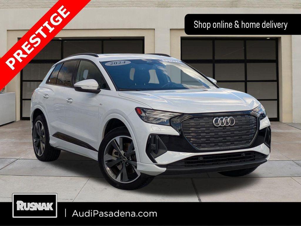 used 2024 Audi Q4 e-tron car, priced at $31,950
