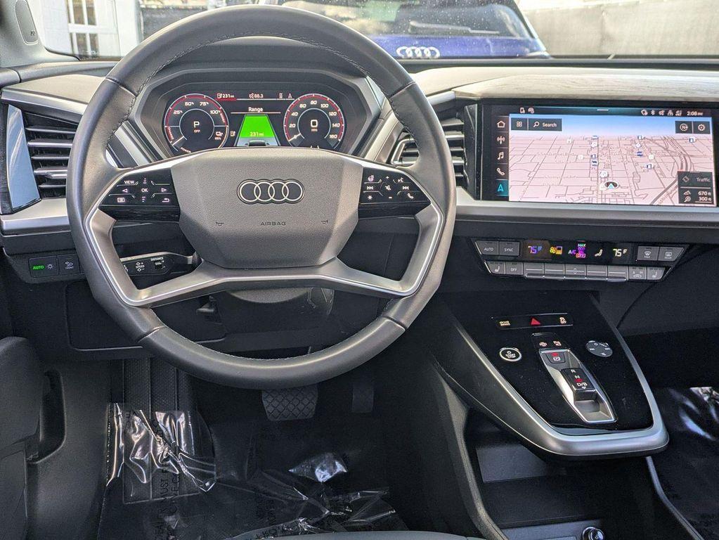 used 2024 Audi Q4 e-tron car, priced at $31,950
