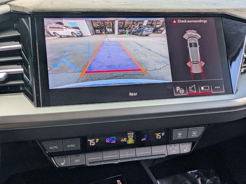 used 2024 Audi Q4 e-tron car, priced at $31,950