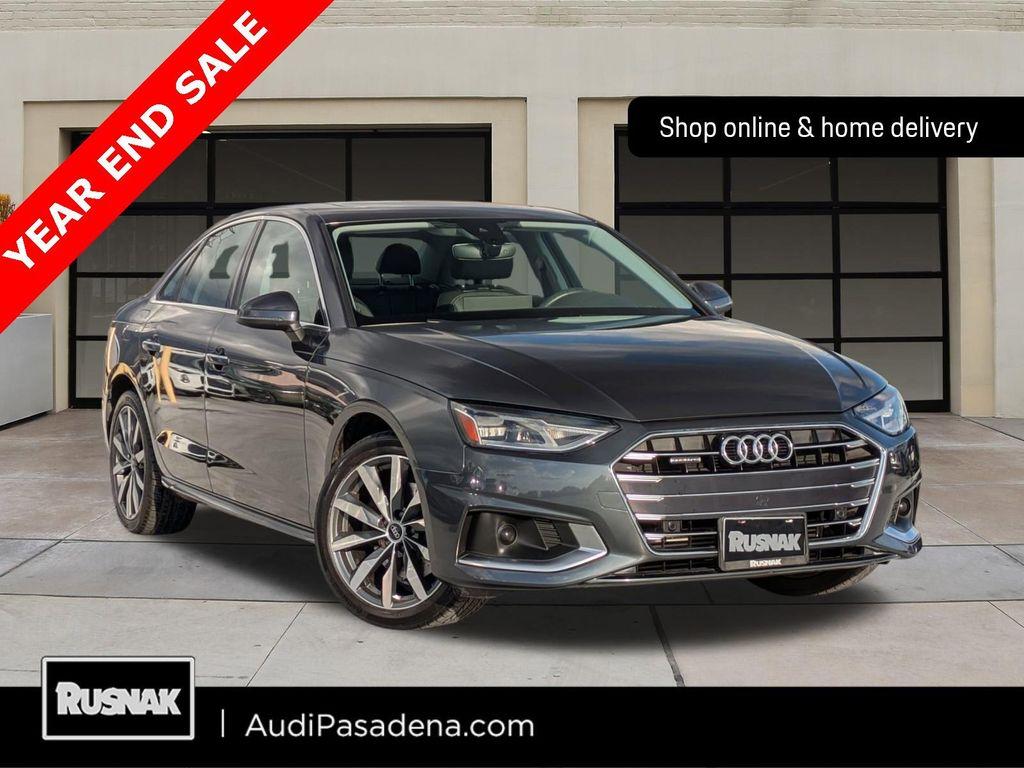 used 2021 Audi A4 car, priced at $18,900