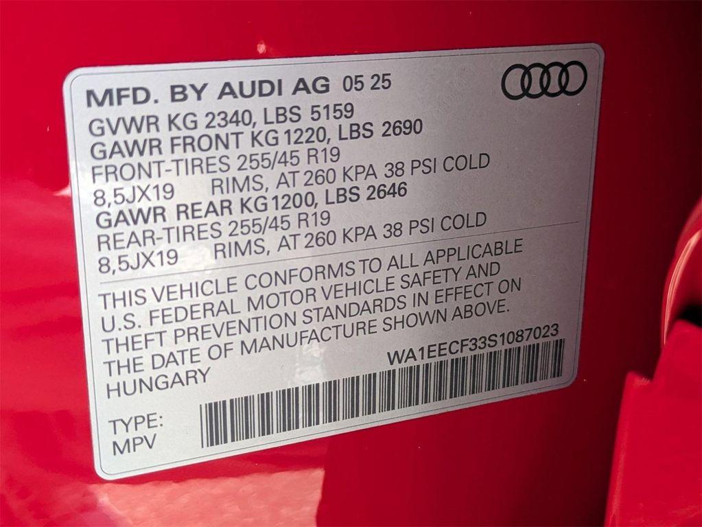 new 2025 Audi Q3 car, priced at $47,265