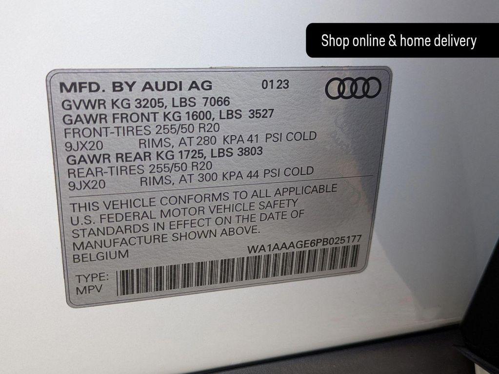 used 2023 Audi e-tron car, priced at $29,500