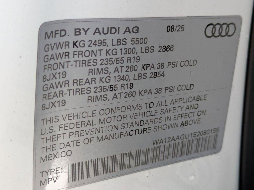 new 2025 Audi Q5 car, priced at $53,994