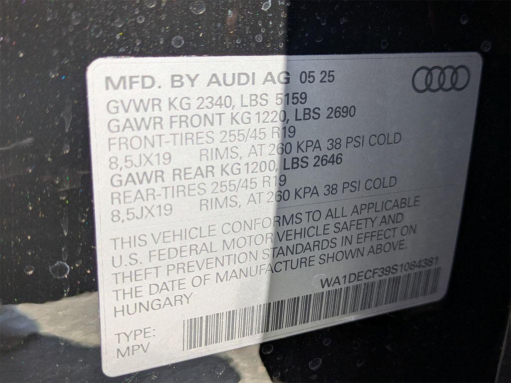 new 2025 Audi Q3 car, priced at $45,785