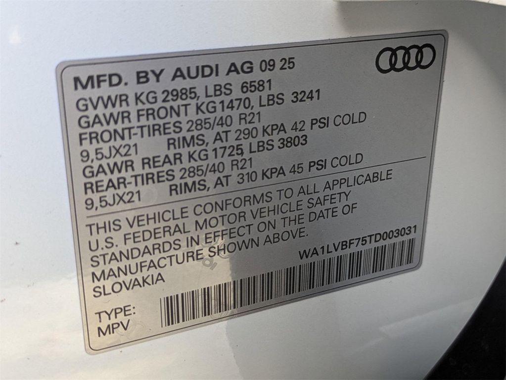 new 2026 Audi Q7 car, priced at $78,255