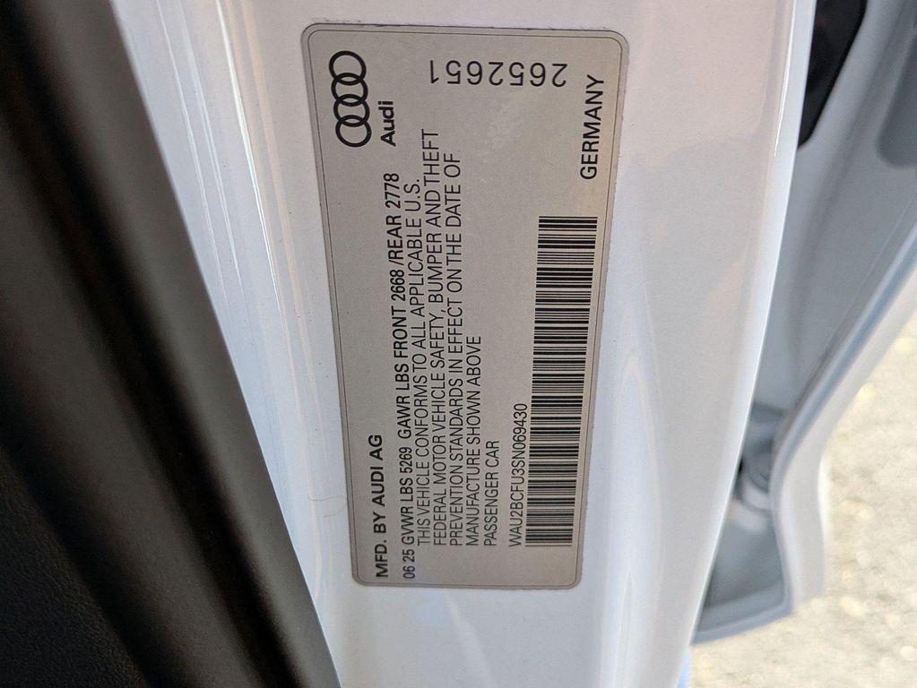 new 2025 Audi A5 car, priced at $50,995