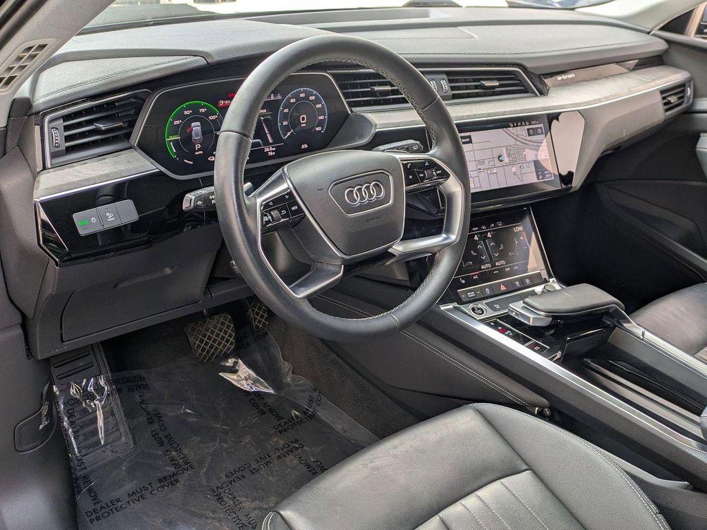 used 2022 Audi e-tron car, priced at $19,998