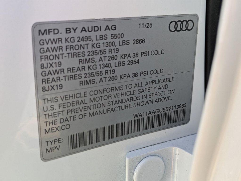 new 2025 Audi Q5 car, priced at $57,165