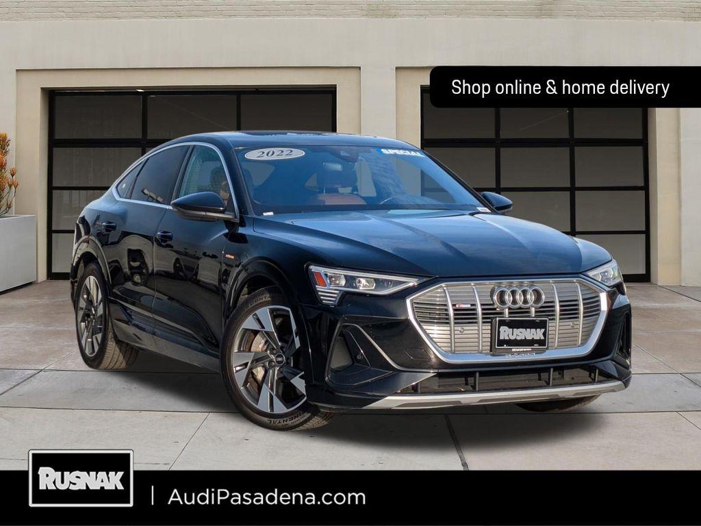 used 2022 Audi e-tron Sportback car, priced at $24,988