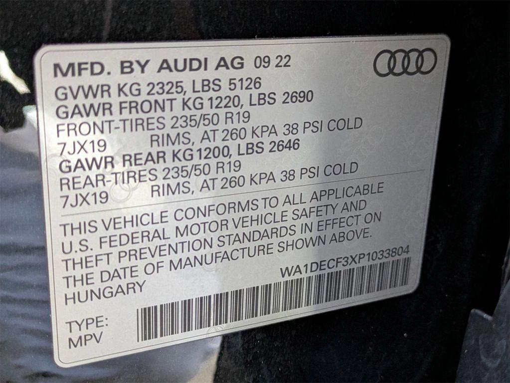used 2023 Audi Q3 car, priced at $22,700