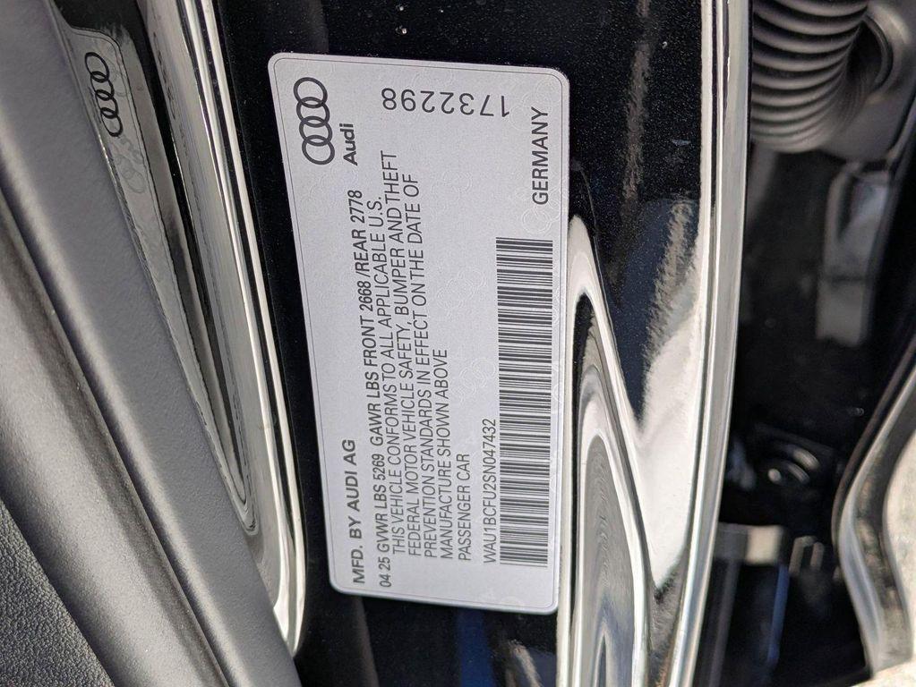 new 2025 Audi A5 car, priced at $48,212