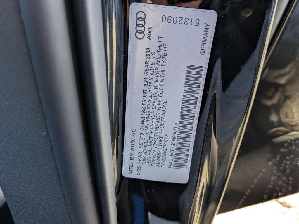 new 2026 Audi A6 car, priced at $72,365