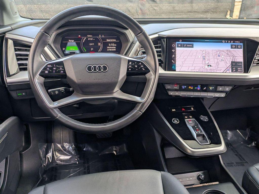 used 2023 Audi Q4 e-tron car, priced at $25,500