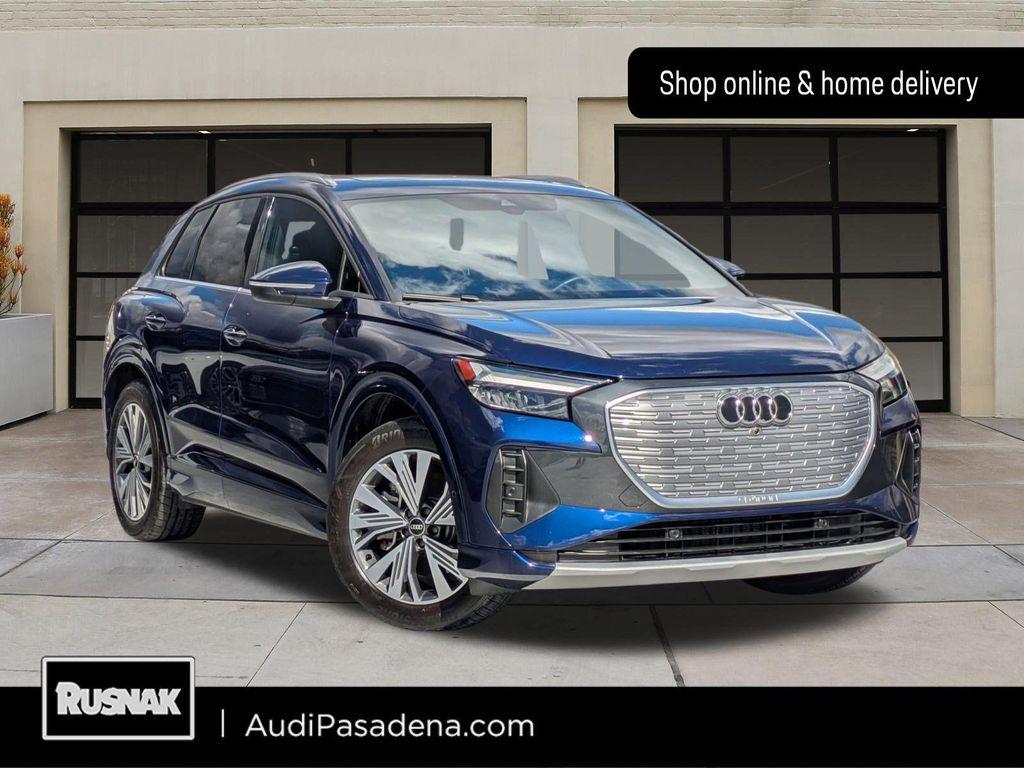 used 2023 Audi Q4 e-tron car, priced at $25,500
