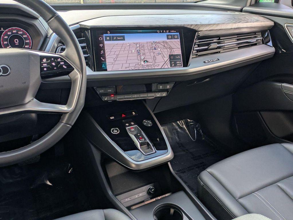 used 2023 Audi Q4 e-tron car, priced at $29,950