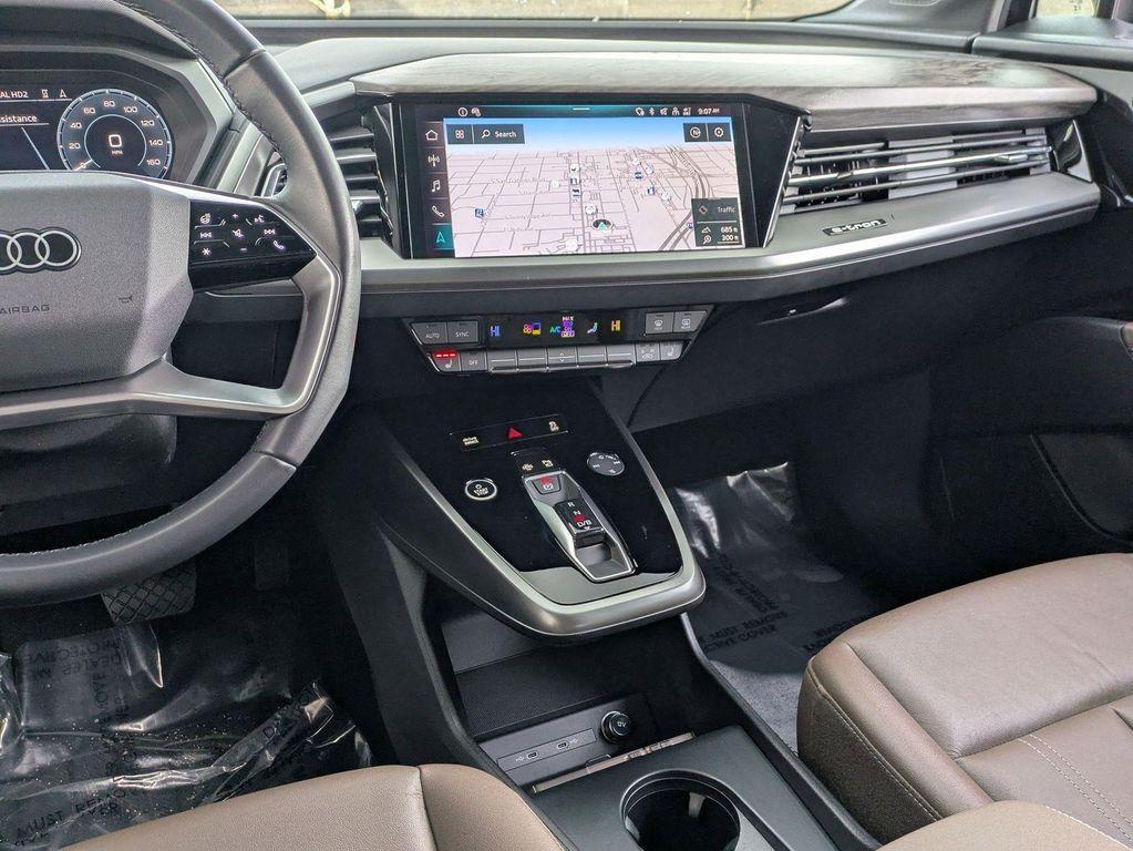 used 2023 Audi Q4 e-tron car, priced at $25,988