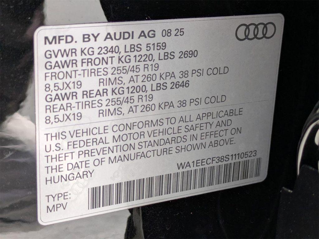 new 2025 Audi Q3 car, priced at $47,065