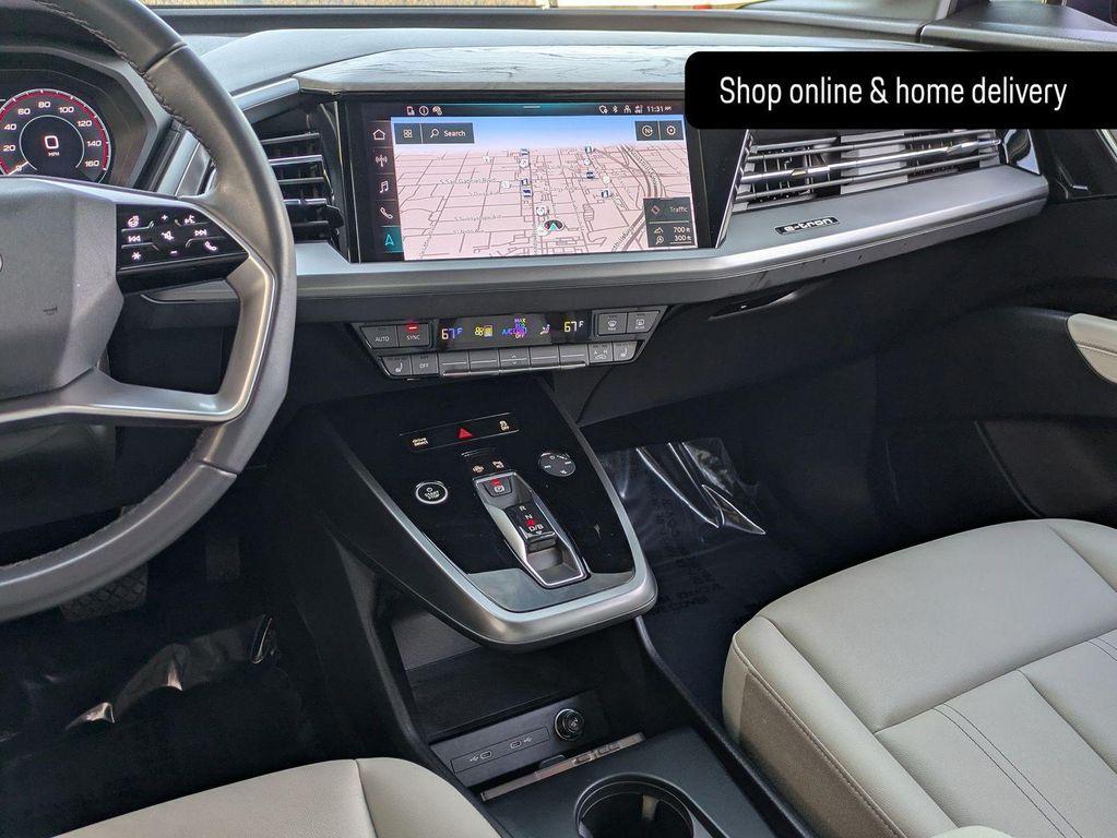 used 2024 Audi Q4 e-tron car, priced at $30,500