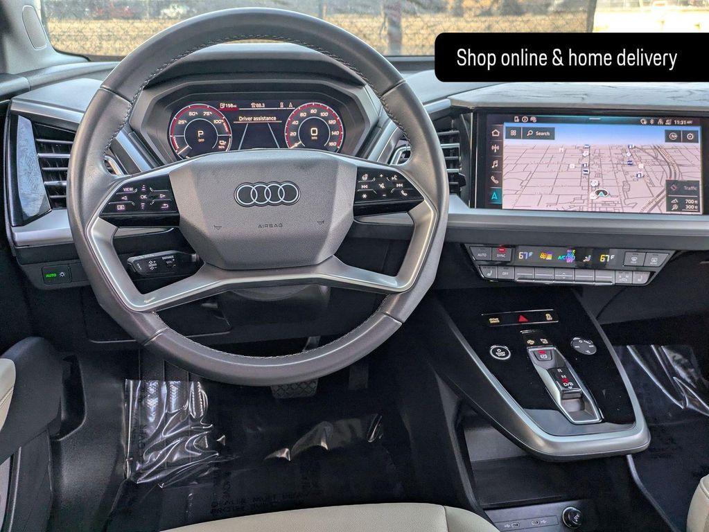 used 2024 Audi Q4 e-tron car, priced at $30,500