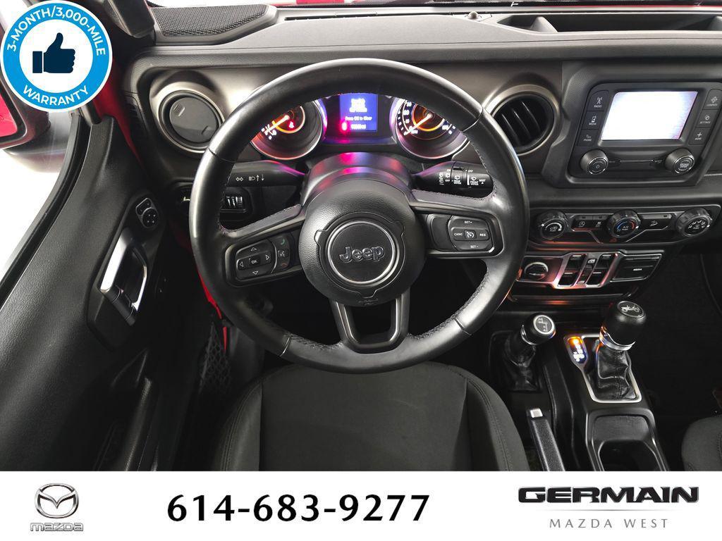 used 2018 Jeep Wrangler Unlimited car, priced at $20,519