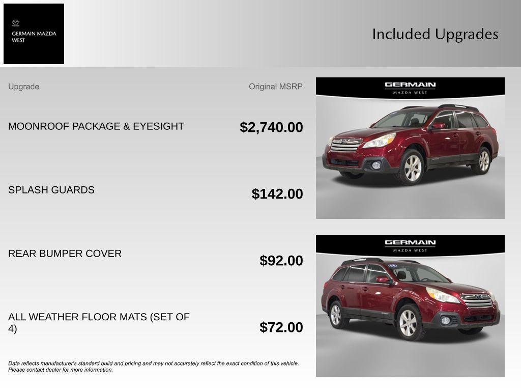 used 2014 Subaru Outback car, priced at $10,698
