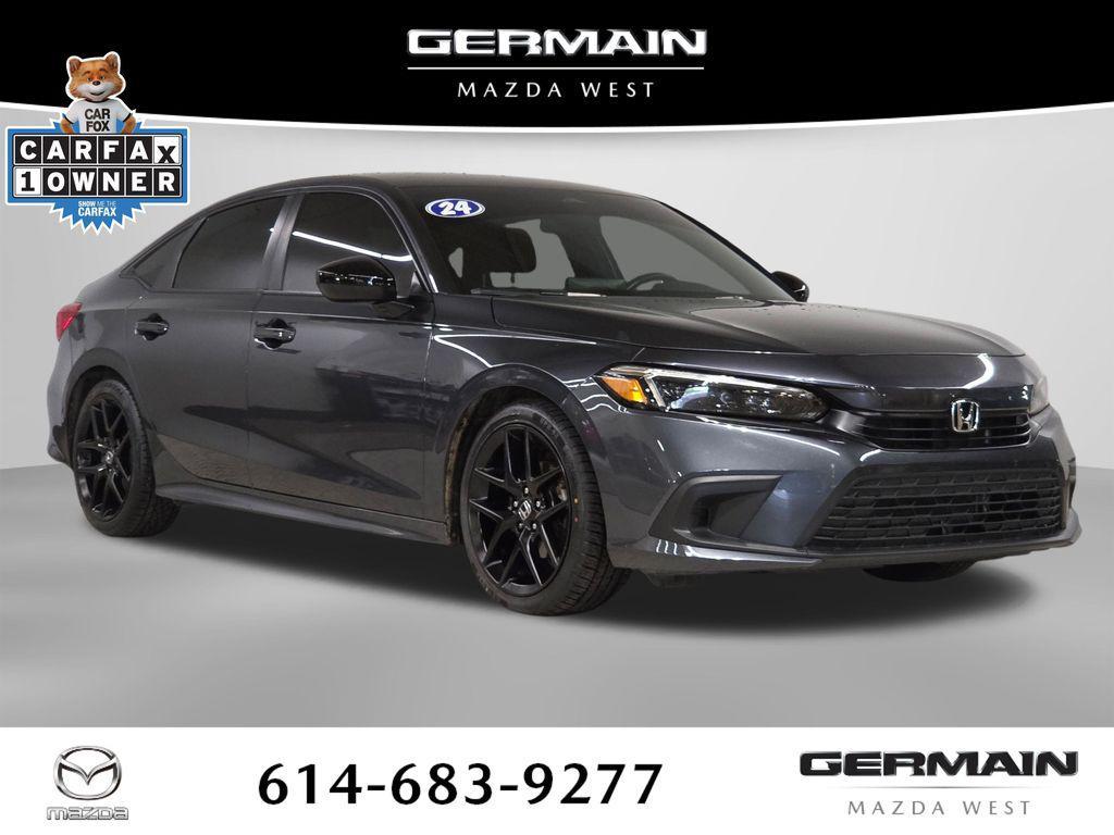 used 2024 Honda Civic car, priced at $24,589